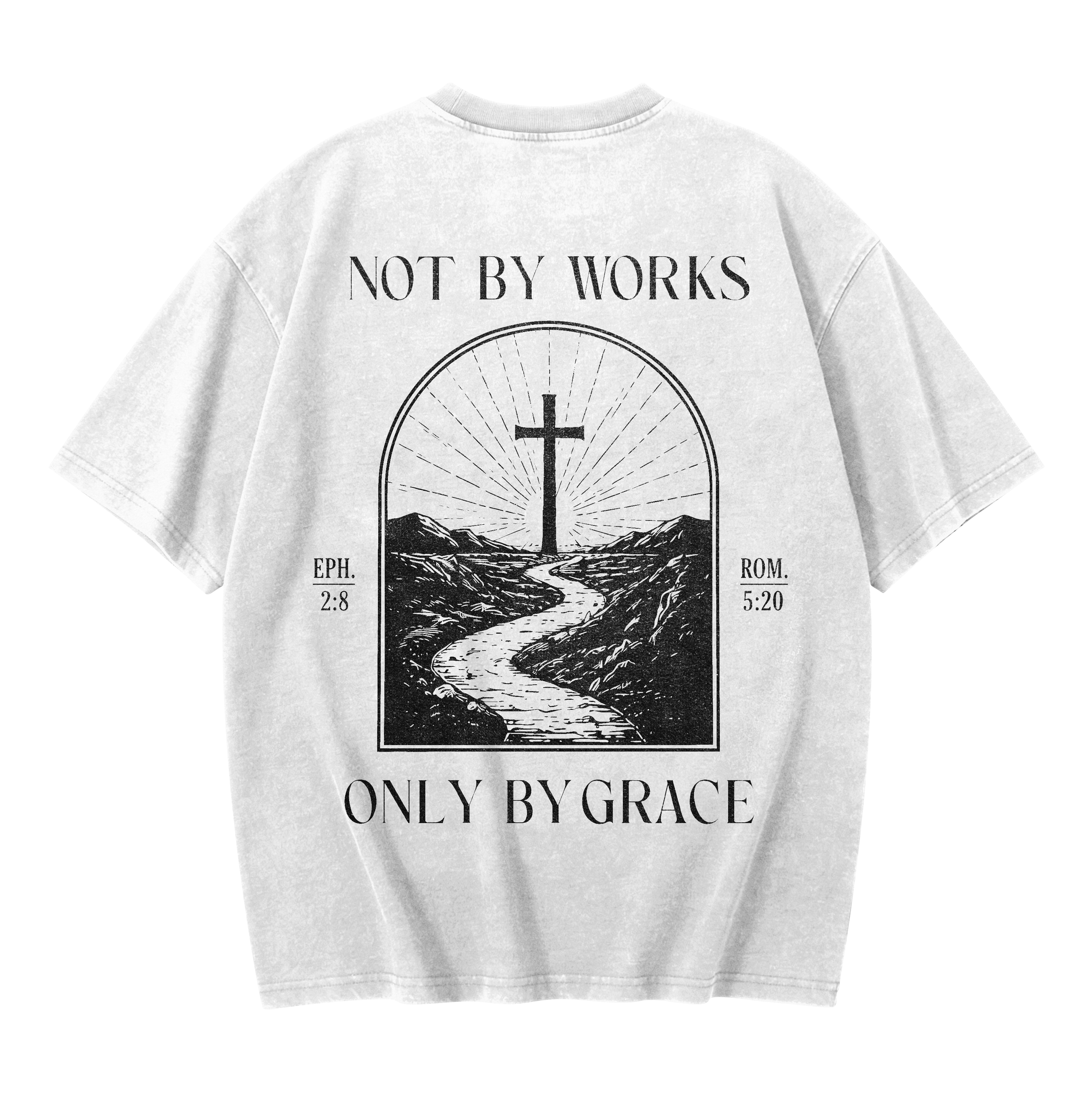 Not By Works Tee